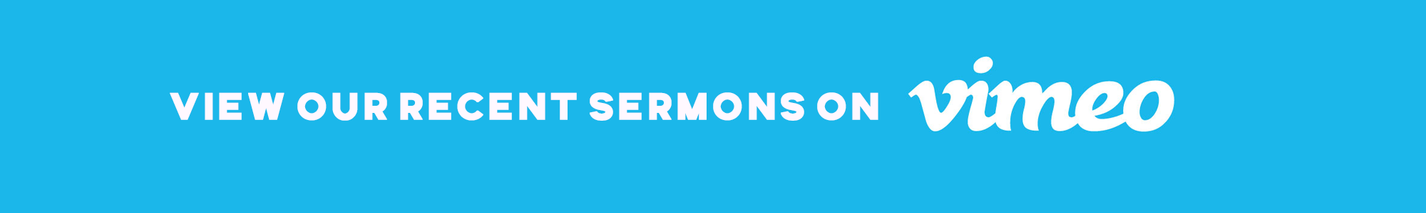 View recent sermons on vimeo